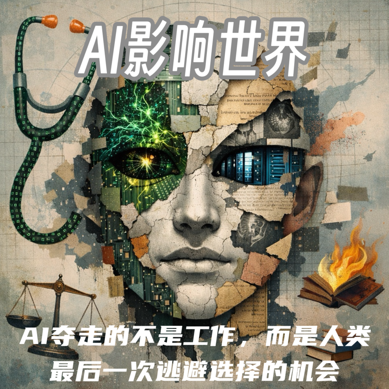 AI 影响世界｜AI 夺走的不是工作，而是人类最后一次逃避选择的机会
