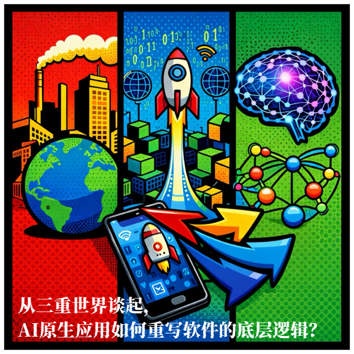 从三重世界谈起，AI 原生应用如何重写软件的底层逻辑？