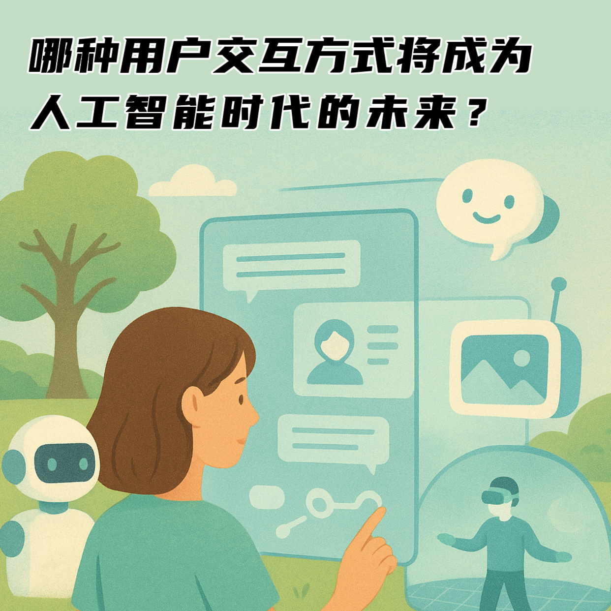 哪种用户交互方式将成为人工智能时代的未来？